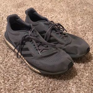 Adidas Ultraboost Grey and White Shoes